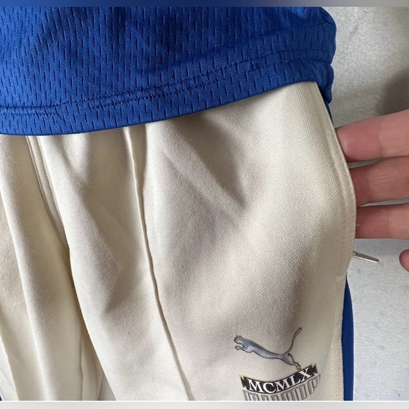 Vintage PUMA Flare Leg Track Pants Racer Back Tank Top Small/X-Small Gym Set - Picture 6 of 13